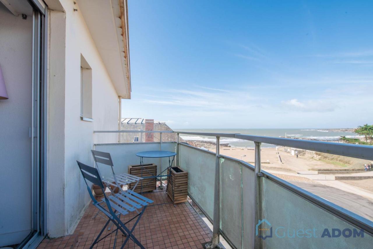 Studio Les Pieds Dans L'Eau Bord De Mer Prefailles Exterior photo
